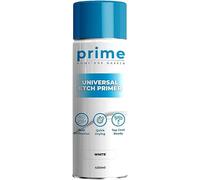 Prime Universal White Etch Primer Spray Paint - 400ml - High Performance Etch Primer For Difficult Surfaces Including Aluminium, Galvanised, Stainless Steel & Most Metal Surfaces - Enhanced Covering