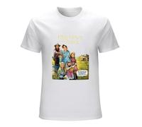 Prime Video Little House On The Prairie Unisex T-Shirt Printed Tee Graphic Top Men White Shirt M