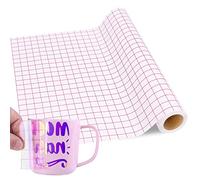Prime Vinyl Transfer Tape for Vinyl -12" x 11 ft (30.48 * 335.5cm) - Clear Transfer Tape for Vinyl Paper for Silhouette Cameo, Adhesive Vinyl, Decals