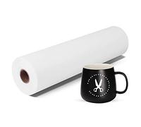 Prime Vinyl White Permanent Vinyl Roll - 12" x 55 Ft-White Self Adhesive Vinyl Roll for All Cutting Machines, Craft Cutter Machine, Home Decal