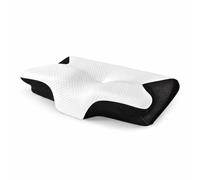Prime Walker Cervical Pillow for Neck Pain Relief, Orthopaedic Memory Foam Contour Pillow for Side & Back Sleepers, Ergonomic Neck & Shoulder Support with Removable Washable Cover