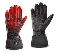 PRIMEBAY 7.4V 220mAh batteries Rechargeable Heated Gloves for Men Women, Rechargeable Waterproof Winter Gloves Touch Screen, Motor Cycle Gloves, Sports Gloves (3XL)