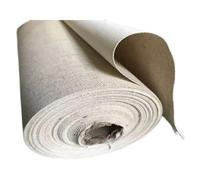 Primed Canvas Roll - 5m Long Linen Blend / 100% Cotton Blank Painting Canvas - Ideal for Artists and Arts & Crafts