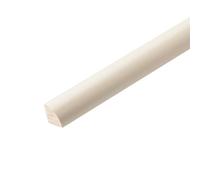 Primed White Pine Quadrant Moulding (L)2400mm (W)12mm (T)12mm