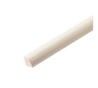 Primed White Pine Quadrant Moulding (L)2400mm (W)9mm (T)9mm