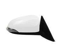 Primed Wing Mirror Car Rearview Mirror Assembly For For Camry 7th 2012-2017 9 Pins Complete Door Wing Mirrors Electric Folding Lens Heating Car Mirrors Component(Color 2,9 pins right)