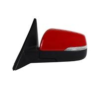 Primed Wing Mirror Car Rearview Mirror Assembly For Kia For Soul 2010 2011 2012 2013 3,5,7 Pins Auto Side Complete Wing Mirrors Assy Car Mirrors Component(Red,7 pins left)