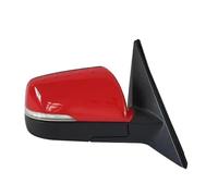 Primed Wing Mirror Car Rearview Mirror Assembly For Kia For Soul 2010 2011 2012 2013 5 Pins Auto Side Complete Wing Mirrors Assy Car Mirrors Component(Red,5 pins right)