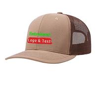 PrimeDealsDay Custom Logo Embroidered 112 Trucker Hats for Men Adjustable Snapback Mesh Cap Great for Outdoors Baseball Cap