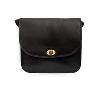 PRIMEHIDE Large Handbag Triple Compartment - Elena Tuscan - BLACK