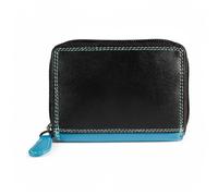 PRIMEHIDE Leather Zip Around Purse - Pippa London - BLACK