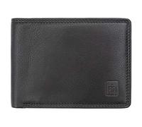Primehide Mens Slim Leather Wallet RFID Blocking Gents Card Holder Notecase 3101 - Black