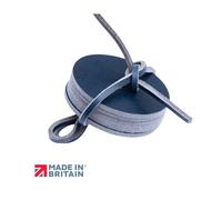 PRIMEHIDE Set of Six Leather Coasters, Handmade in the UK in Navy | Size: 4 Pack PRIMEHIDE Navy 4 Pack
