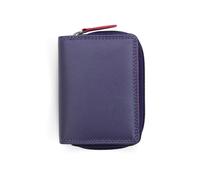 PRIMEHIDE Small Soft Leather Purse - Katie London - PURPLE