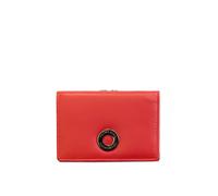 PRIMEHIDE Women's 'Flavia' Leather Clip Frame Purse in Red PRIMEHIDE Red One Size