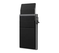 PRIMEHIVE Slim RFID Blocking Pop Up Card Holder Wallet - Minimalist Leather Credit Card Case for Men & Women - Front Pocket Wallet with Secure ID Slot Travel-Friendly, Durable & Stylish Design