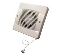 Manrose 100mm Pullcord Wall Fan - PEF4030