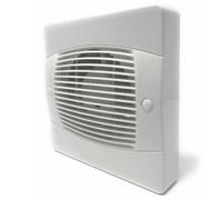 Primeline/manrose Pef4030 (Xf100P) Axial Bathroom / Toilet Extractor Fan (Pullcord Model)