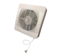 Primeline Manrose PEF6030 Axial Extractor Fan 150 mm / 6 Inch (Pull-Cord ON/OFF)