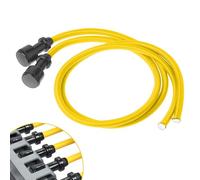 PrimeMach Yellow Light Cord(2-Pack) Compatible with Select AeroPilates reformers|Low Resistance Replacement Cord for Pilates Reformer Machines - Durable, Easy-Install & Smooth Performance