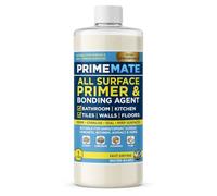 PrimeMate 1L All Surface Waterproof Primer & Bonding Agent for Bathroom Kitchen Tiles Walls Floors APEO Free - Prime Stabilise Seal & Prep - Suitable for Sand/Cement Screed Concrete Bitumen & More