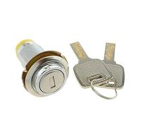 PrimeMatik - Cam lock 37mm x M18 with flat key with yellow switch
