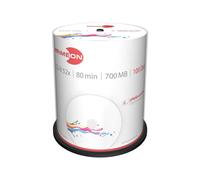 Primeon 2761106 CD-R Blank Discs 80 Min 700 MB 52 x Cakebox, 100 Discs 100er Spi