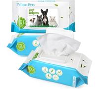 PrimePets Dog Wipes 3×100ct, Mild Pet Wipes for Dogs and Cats, Unscented | Size: 15cm x 20cm, Wipes for Eyes, Ears, Paws, Face, Butt