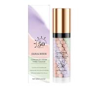 Primer Makeup with SPF 50, 3 In 1 Primer for Face Before Makeup, One Step Color Corrector Face Primer, Oil Control Moisturizing Makeup, Waterproof & Long Lasting