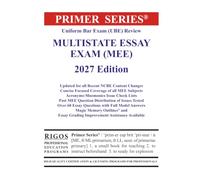 Primer Series Uniform Bar Exam (UBE) Review Multistate Essay Exam (MEE) 2027 Edition (Rigos UBE 2027 Books)