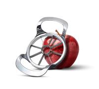 PRIMES Apple Corer Slicer Stainless Steel, Apple Slicer Fruit Slicer Fruit Cutter Divider Sharp Apple Cutter Corer Remover Easy Grip Handle with 8 Blades for Apple Pear Orange Tomato Potato Lemon