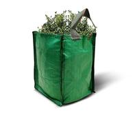 PRIMES DIY Garden Bags 120 Litre Premium Grade, Industrial Fabric and Handles, Heavy Duty/Green Sacks, Plant waste grass and Leaves, Collecting Garden, Waste Builders Bags - 45 x 45 x 60 CM(Pack20)