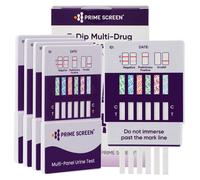 PrimeScreen Drug Testing Kits Drug Tests 5 Pack 6 in 1 Drug Test for Canna ocaine Opiates Methamphetamine Amphetamines Benzodi