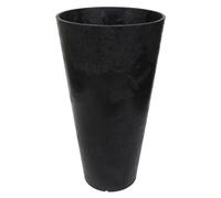 Primeur Concerto Planter Pot - Slate, 66Cm - Recycled Rubber - Self-Watering - Weather Resistant Premium Garden Planter