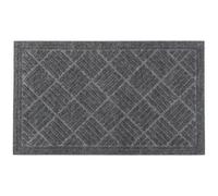 Primeur Mighty Mats® Dark Grey Parquet Door Mat, 90Cm X 60Cm
