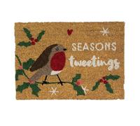 Primeur Seasons Tweetings Rectangular Door Mat, 57Cm X 40Cm