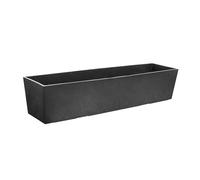 Tierra Verde Sonata Table Top Trough Planter - Slate