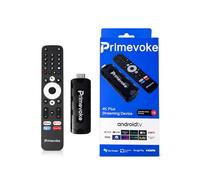 PRIMEVOKE Android 14 8K Ultra HD Smart TV Box - Quad-Core Processor, Dual-Band WiFi, Bluetooth 5.3, 2GB+16GB