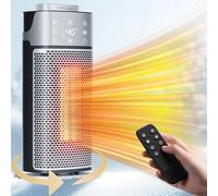 Primevolve 2000W Portable Electric Heater,3-in-1 Low Energy heater with Humidifier&ECO Mode,Ceramic Heat er 70° Oscillation,Timer,Remote,Silent & Safe for Bedroom,Home & Office Space Heaters