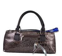 Primeware Wine Clutch Bag (Thermal Insulated) Trendy Women’s Carry Tote | Holds Red & White 750mL Bottles | Trendy Fashion | Incl. Portable Waiter-Style Corkscrew