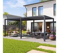 PRIMEYARD 3x6m Pergola, louvered roof, anthracite - (400124)