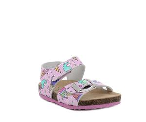 Primigi Women's Birky Flat Sandal, Lilac Multicolour, 1.5 UK