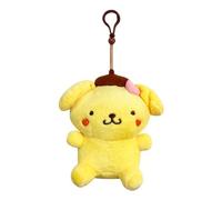 priming water Cutie Plush Bag Clip For Animal Hello Kitty Friends Character Keychain Backpack Hanger 1PC 4.7in Cutie Pompompurin