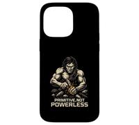 Primitive Not Powerless Caveman Survival Camping Case for iPhone 14 Pro Max
