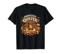 Primitive Quilter Folk Art Sewing Lover T-Shirt