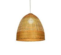 Primitive Rustic Asian Chandelier Lantern Gold Matte Round Compilation Ceiling lamp Hanging Light Wicker Shade Fxture Decor Droplight Accent Lighting for Dining Room Living Bedroom Bar