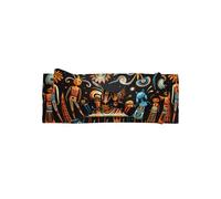 Primitive Totem Print Baby Bows Headband, Skin-Friendly Hair Accessories Delicate Hairband for Newborns Infants Toddlers
