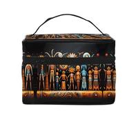 Primitive Totem Women's Large Capacity Makeup Bag, Portable Travel Makeup Bag, (9x6.5x6.2 inches) Girls Large Makeup Bag Storage Bag