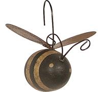 Primitives by Kathy 12161 Rustic Mini Ornament Set, Set of 12, Bee, 12 Count