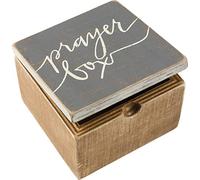 Primitives by Kathy 37637 Inspirational Hinged Box, Prayer